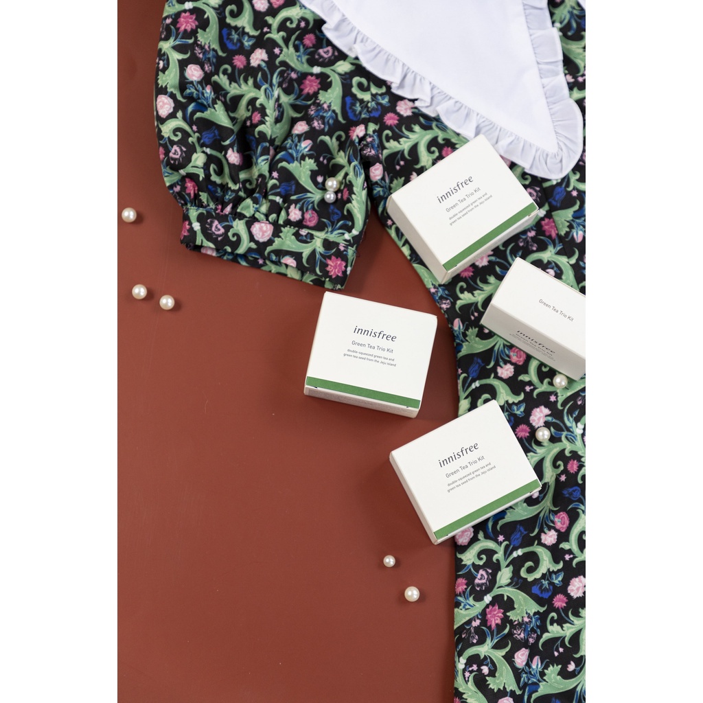 [HB Gift] Set kit trà xanh 3 món Innisfree Green Tea Trio Kit