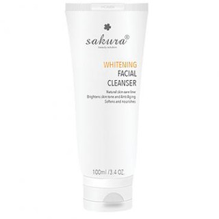 Sữa Rửa Mặt Trắng Da Sakura Whitening Facial Cleanser