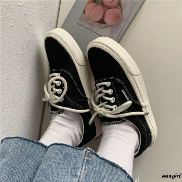(sẵn 35/Ảnh thật) Giày thể thao ulzzang thời trang 2 màu