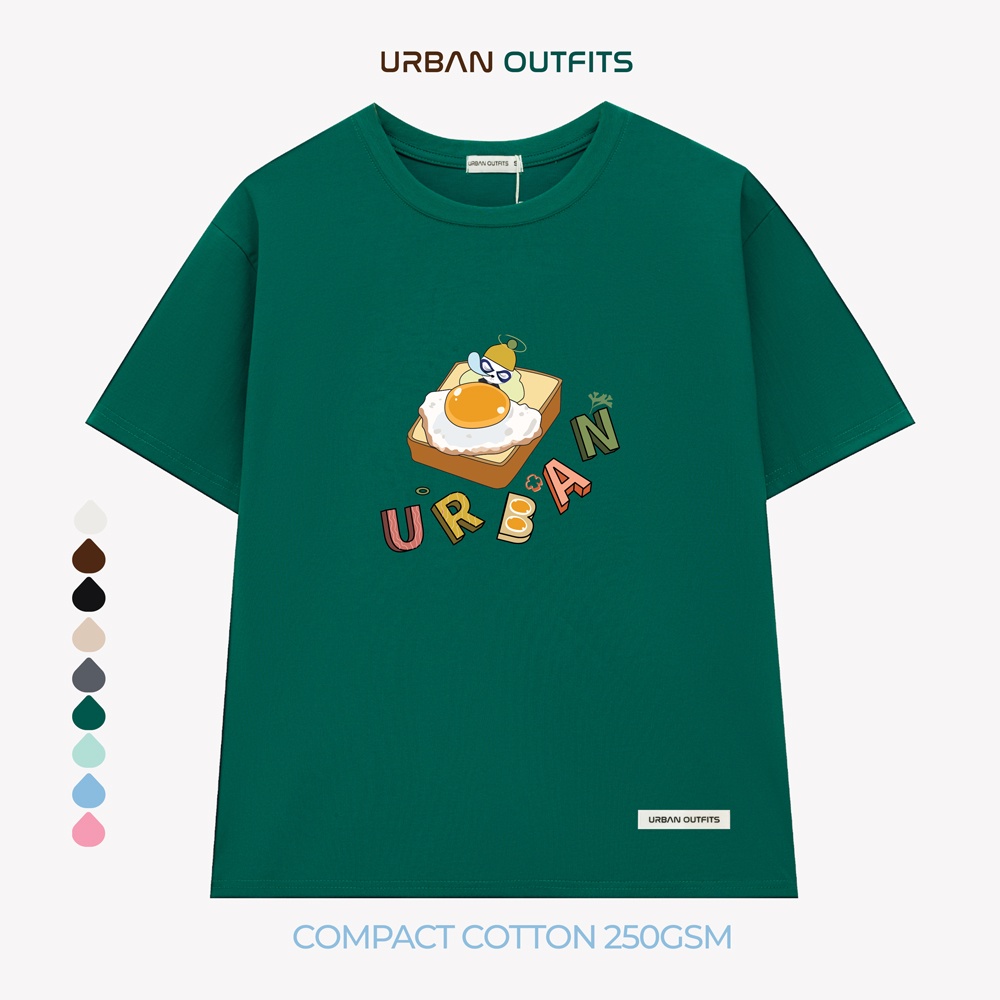 Áo Thun Tay Lỡ Form Rộng URBAN OUTFITS ATO166 Local Brand In Hình ver 2.0 Chất Vải 95% Compact Cotton 250GSM