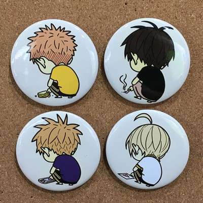 (SQT5) Huy hiệu IN HÌNH 19 days anime chibi dễ thương tiện lợi