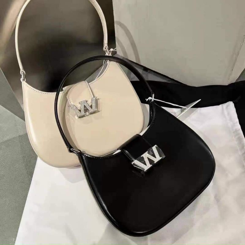 túi kẹp nách #wang dáng bầu khóa w có hộp