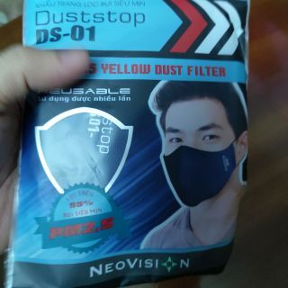 Khẩu trang NeoMask DUSTSTOP - DS01 Chống bụi mịn- Chính hãng