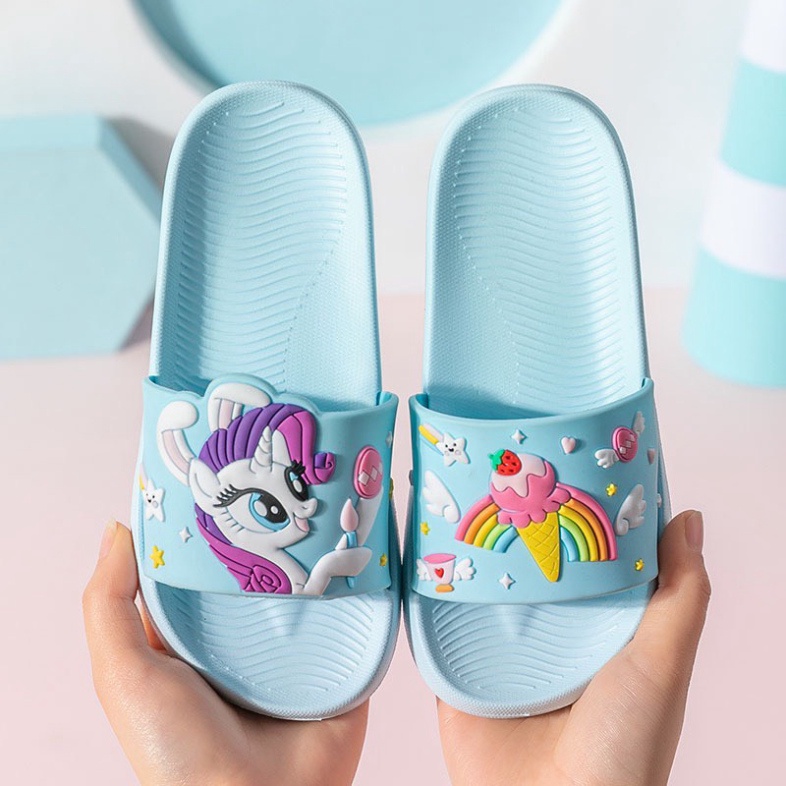 Dép Hình ngựa Pony Cho Bé Gái Siêu Xinh HOT