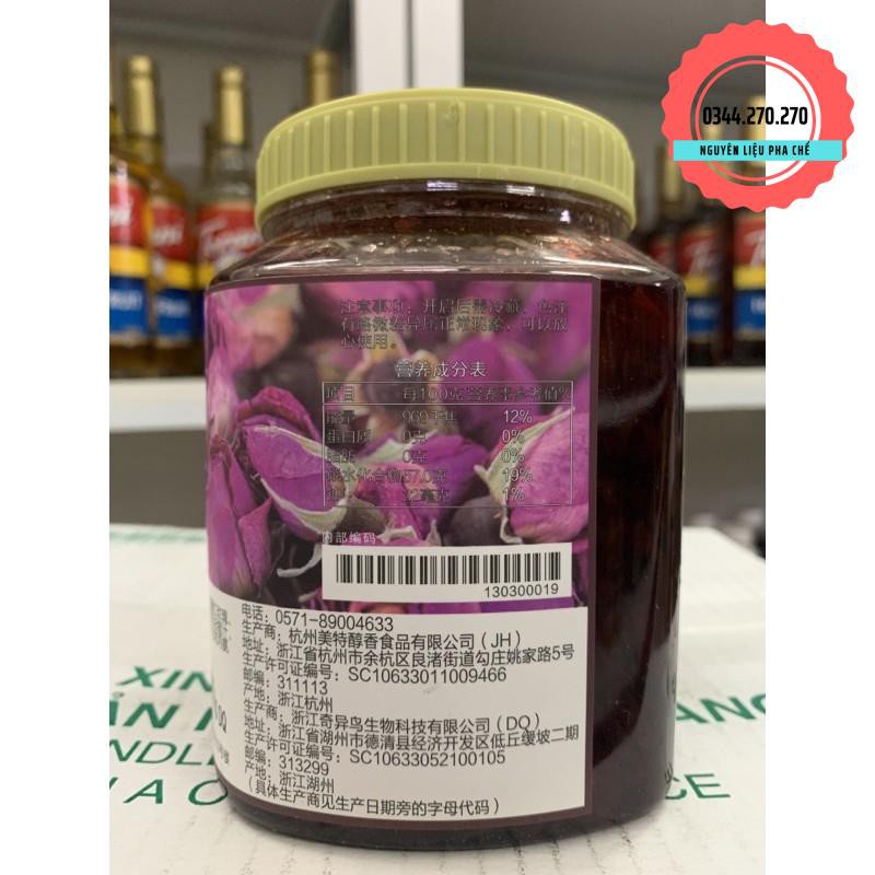 Mứt hoa hồng BODUO - Hàng nhập khẩu có tem