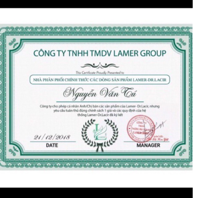 [kèm quà] SỮA TẮM TRẮNG DA CẤP ẨM V7 LAMER DR.LACIR