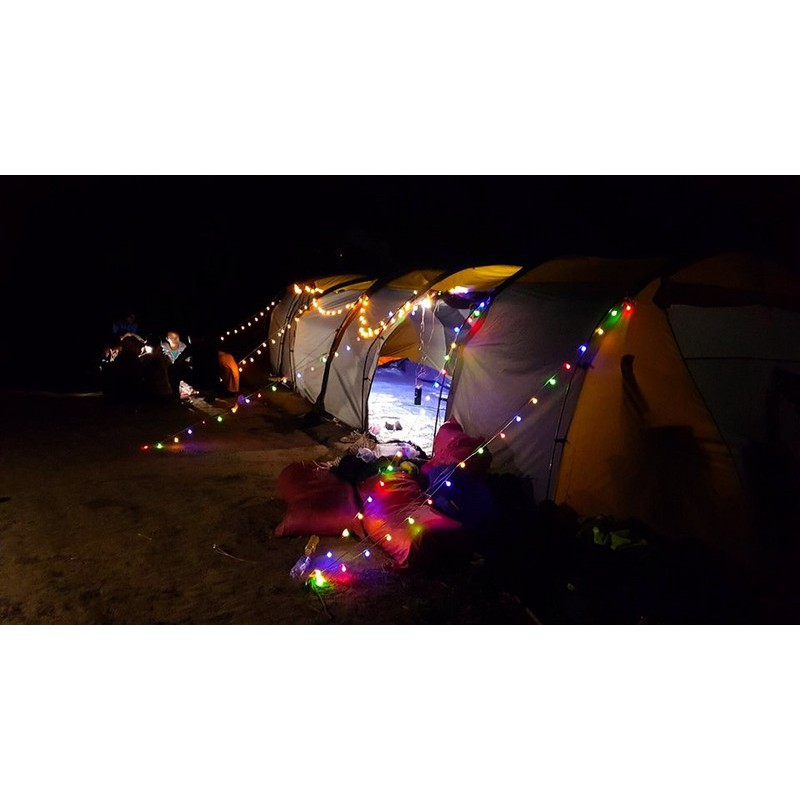 Đèn Led Dây USB vs Pin Dài 6m X 40 Bóng Chiếu Sáng- Trang Trí Lều Trại Và Chụp Hình