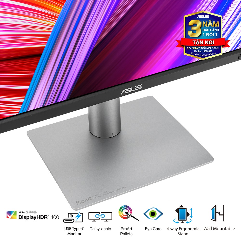 Màn Hình Chuyên Đồ Họa ASUS ProArt PA279CRV 27" 4K, IPS, USB-C PD 96W, 99% DCI-P3, 99% Adobe RGB