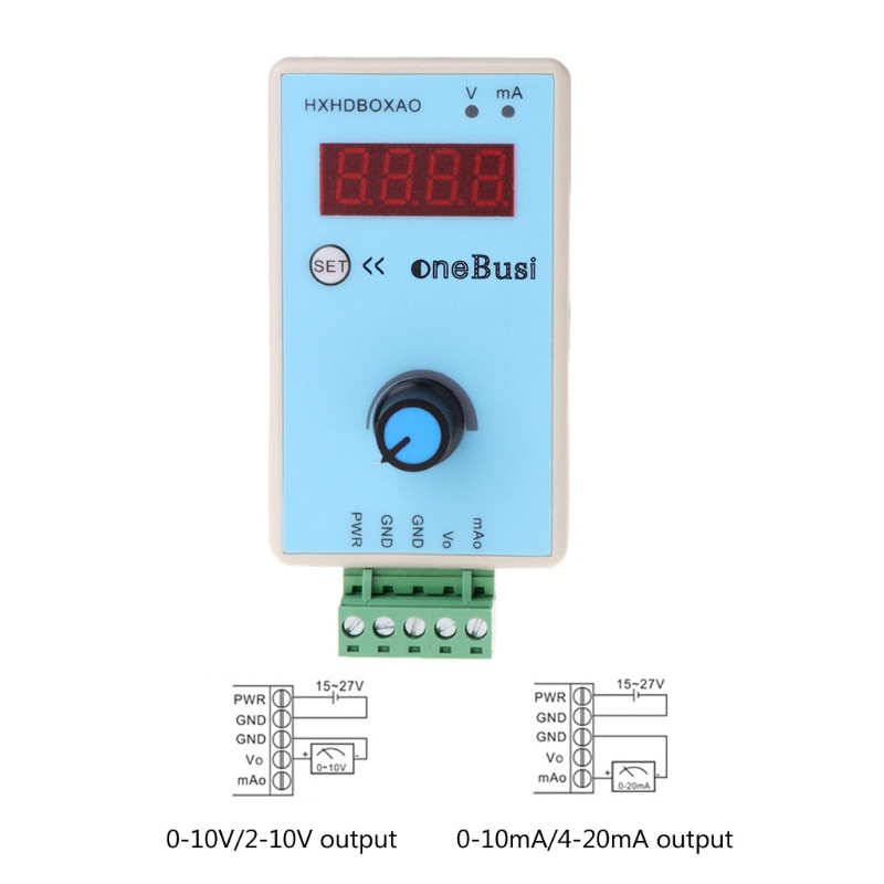 Mô Đun Phát Tín Hiệu Analog 0-10v / 2-10v 0-20ma / 4-20ma