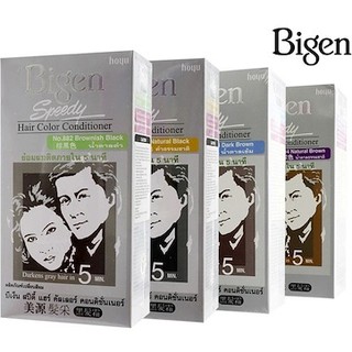 Thuốc nhuộm tóc Bigen Speedy Hair Color Conditioner  đủ màu 80g