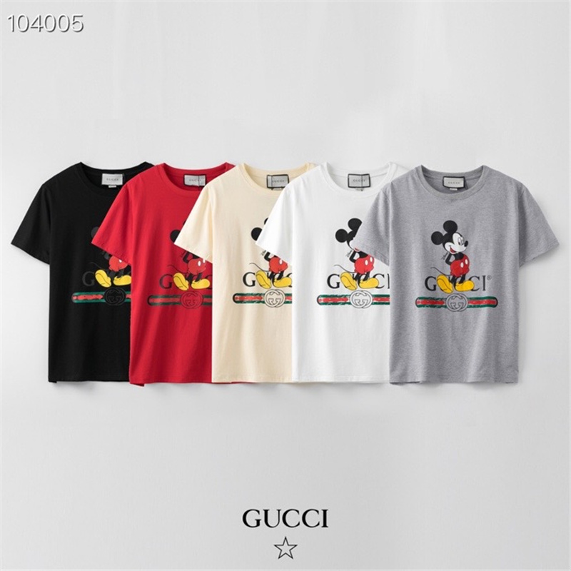 Áo Thun Tay Ngắn Cổ Tròn Gucci Thời Trang 2070