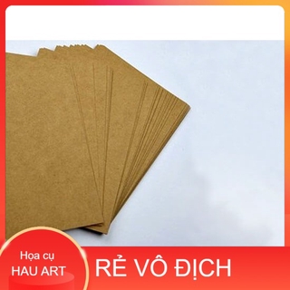 Giấy Craft bìa sổ, Giấy Craft làm hộp (Kraft 2 mặt) định lượng 350gsm