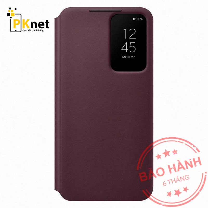 Bao da Samsung S22 Plus/S22 Smart Clear View Chính Hãng SS Việt Nam, Fullbox, Nguyên seal [Bảo hành 6 tháng 1 đổi 1]