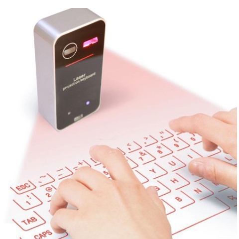 Bàn Phím Ảo ko dây Bluetooth Laser Cho IPAndroid ĐT smart tablet táo Tablet Pc