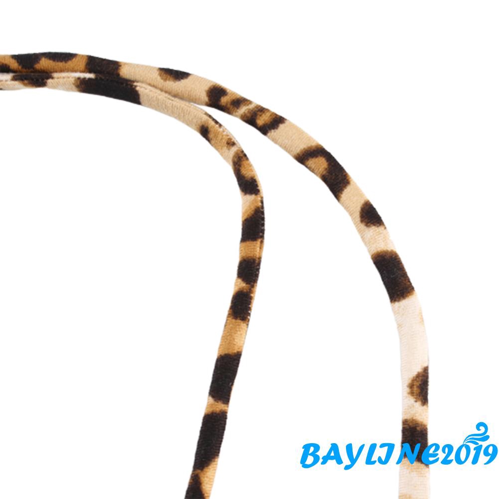 Áo Dây Nữ Hở Lưng Quyến Rũ Họa Tiết Da Báo