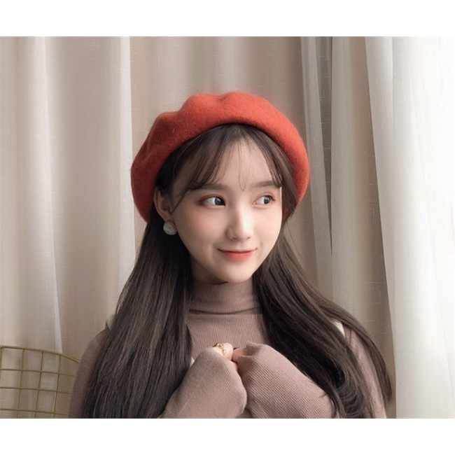 Mũ Nồi Nhiều Màu Phong Cách Retro Thời Trang Harajuku