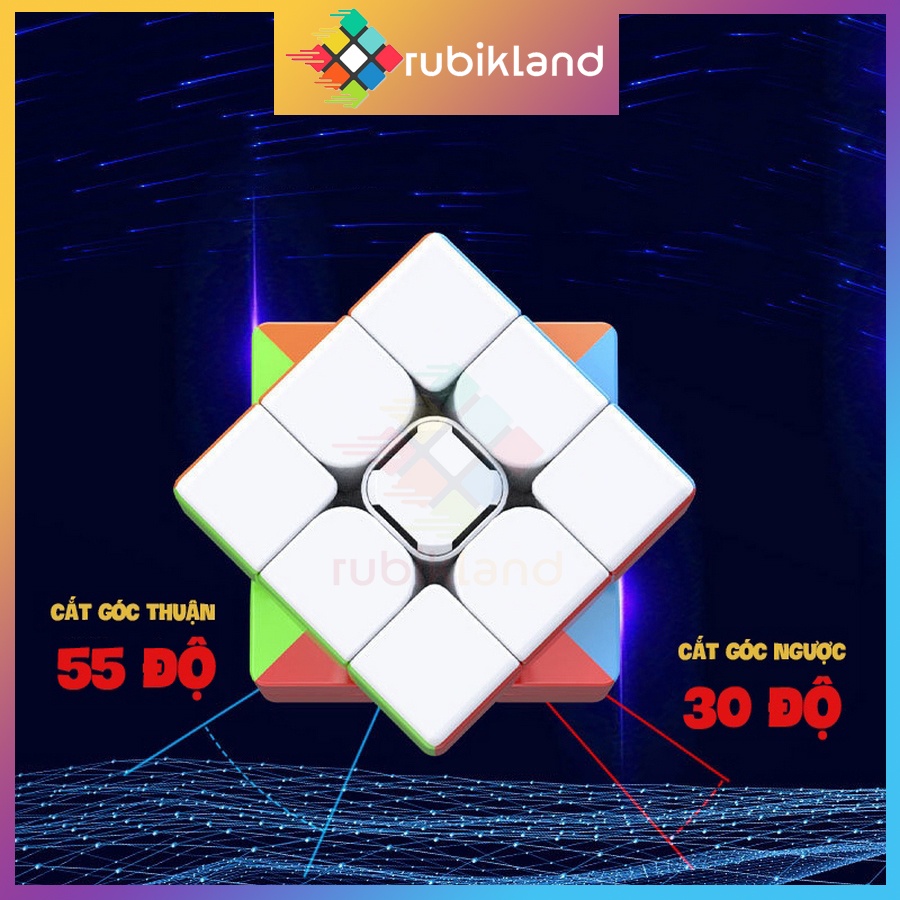Rubik DianSheng 2M 3M 4M 5M Rubic 2x2 3x3 4x4 5x5 Có Nam Châm Stickerless Không Viền Đồ Chơi Trí Tuệ