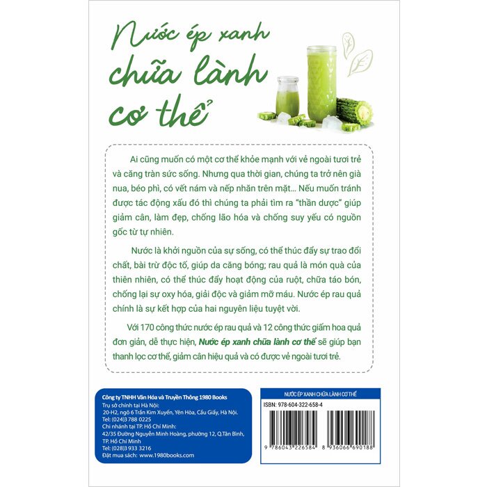 Sách - Nước Ép Xanh Chữa Lành Cơ Thể