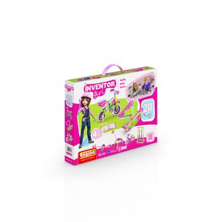 ĐỒ CHƠI LẮP RÁP BÉ LÀM KỸ SƯ INVENTOR GIRL 20 TRONG 1 ENGINO