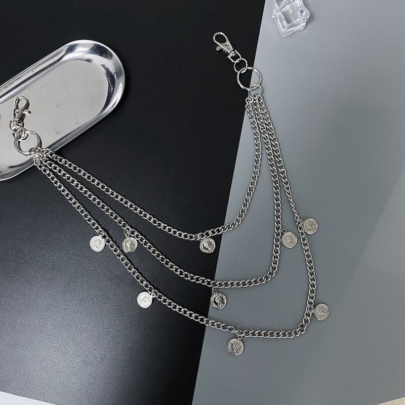 Dây Xích Kim Loại Đeo Thắt Lưng Nhiều Lớp 22297