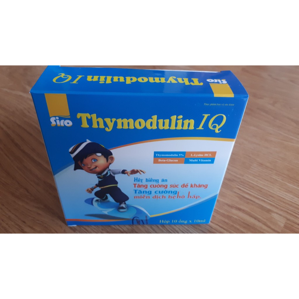 COMBO 2 HỘP SIRO THYMODULIN IQ – KÍCH THÍCH ĂN NGON - TĂNG SỨC ĐỀ KHÁNG