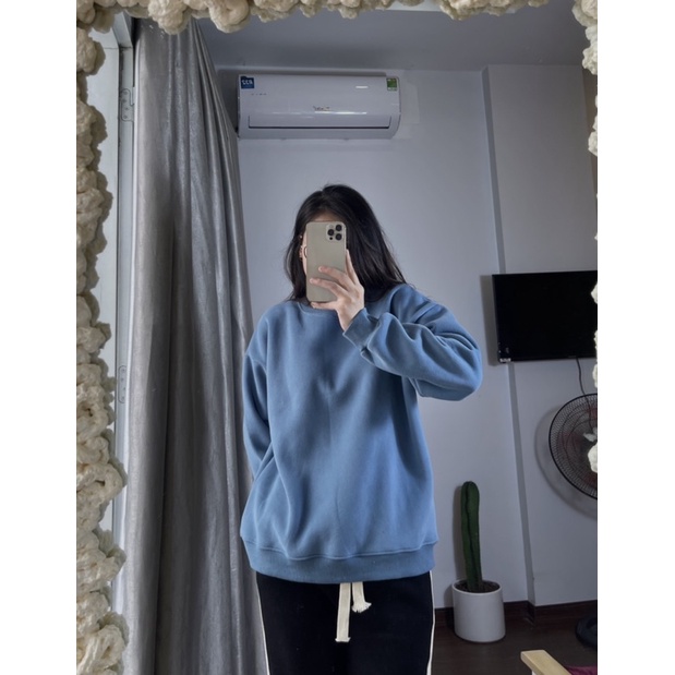 Áo Nỉ Trơn Form Rộng Nhiều Màu Phong Cách Trẻ Trung Năng Động Nam Nữ Đều Mặc Được - SINNA STORE | BigBuy360 - bigbuy360.vn