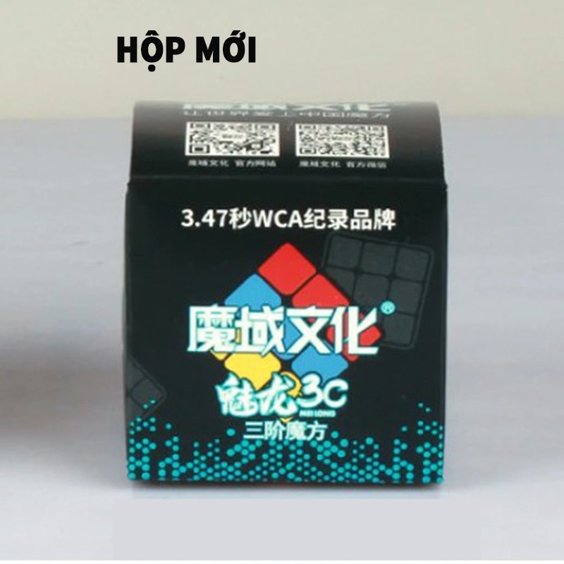 Rubik 3x3 Moyu Meilong 3 Tầng Stickerless hàng xịn cực đẹp