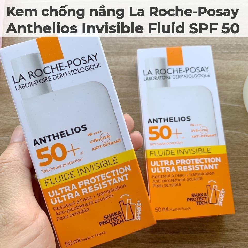 [MẪU MỚI] [GIÁ SỐC] Kem Chống Nắng La Roche-Posay Anthelios Fluide SPF 50+