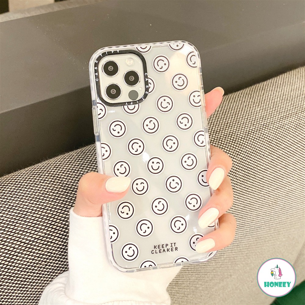 Ốp Điện Thoại Tpu Mềm Chống Sốc In Hình Trái Tim / Mặt Cười Cho Iphone 12pro Max 11 Xr Xs Max X 8 7 7 Plus | BigBuy360 - bigbuy360.vn