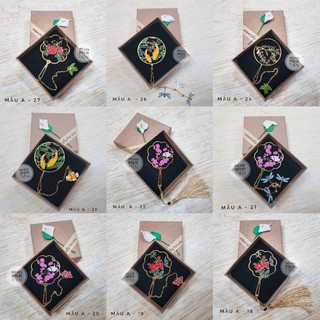 Bookmark kim loại quạt