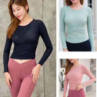 Áo dài tay tập gym ,yoga ,aerobic nữ