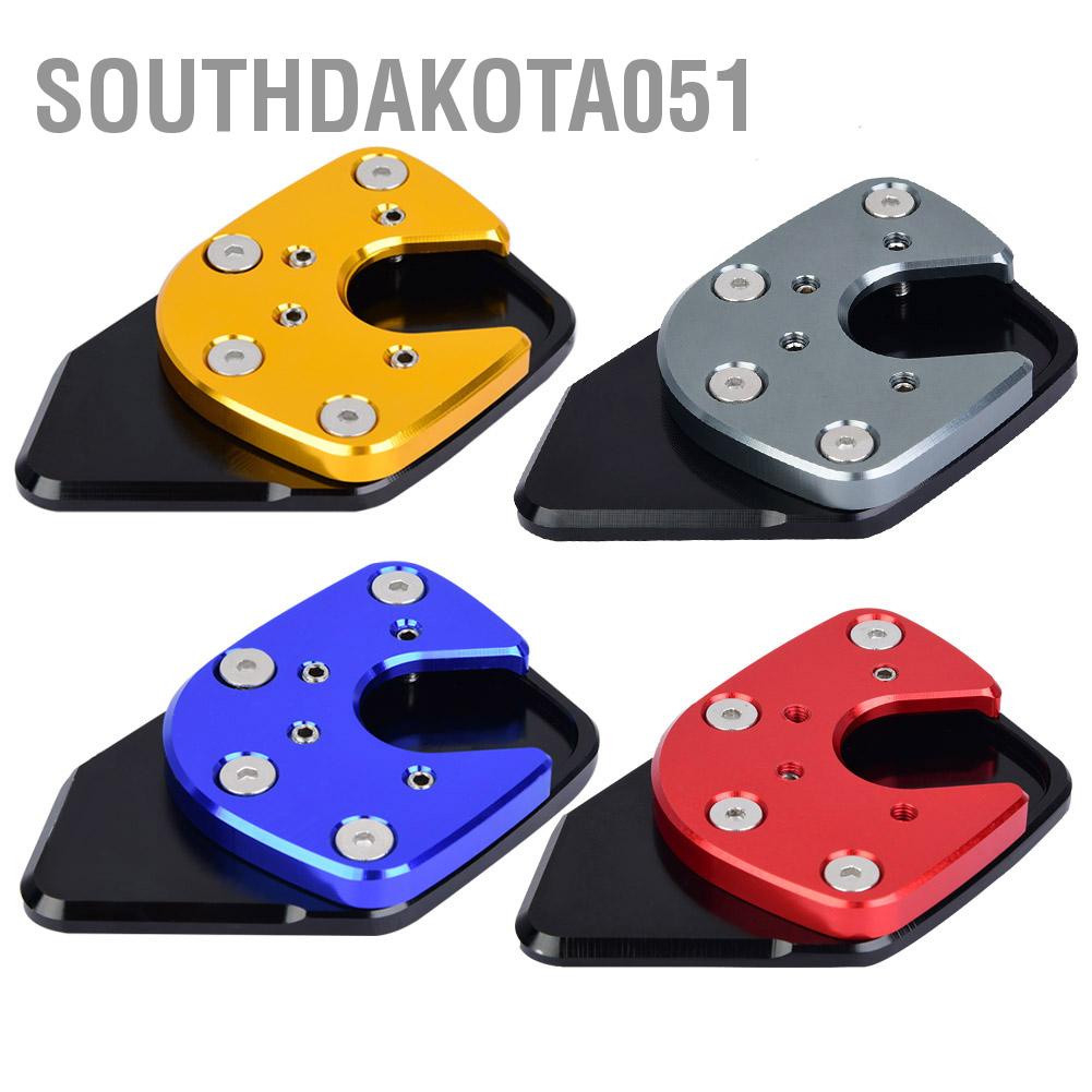 Southdakota051 Motorcycle Anti-slip Side Stand Kickstand Extension Pad Enlarge for Honda NC750X/X-ADV 17-19