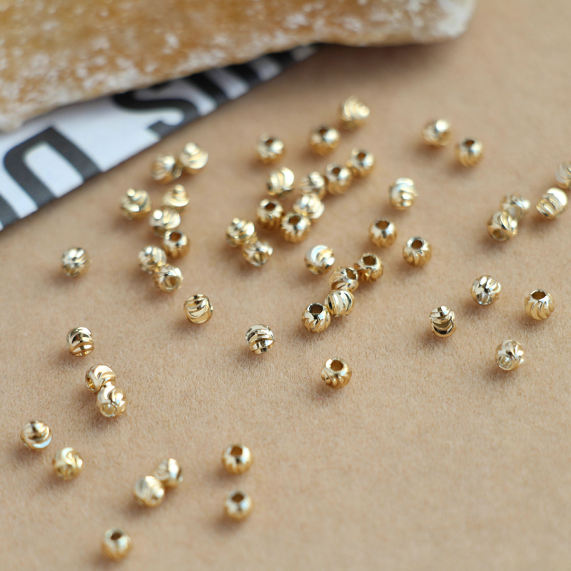 Bộ 10 HạT Đồ Trang SứC Mạ VàNg 14k HìNh MặT Trăng