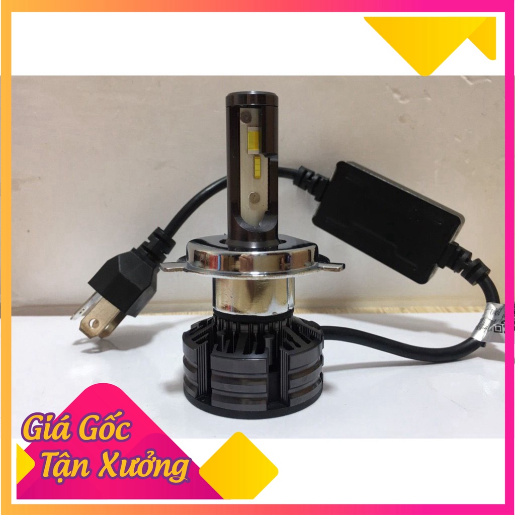 ĐÈN LED T6 ĐỔI 3 CHẾ ĐỘ SÁNG (VÀNG , ÁM VÀNG, TRẮNG ) CHÂN H4 GẮN OTO - XE MÁY (GIÁ 1 CHIẾC)  (Ảnh Sp thật)