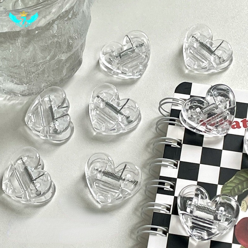 Kẹp Giấy Kiểm Tra Tình Yêu Bằng Acrylic Trong Suốt