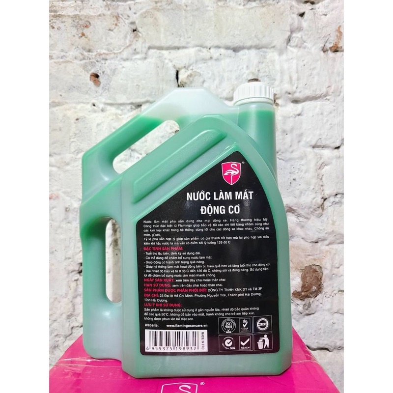 Nước làm mát động cơ ô tô Flamingo F078G