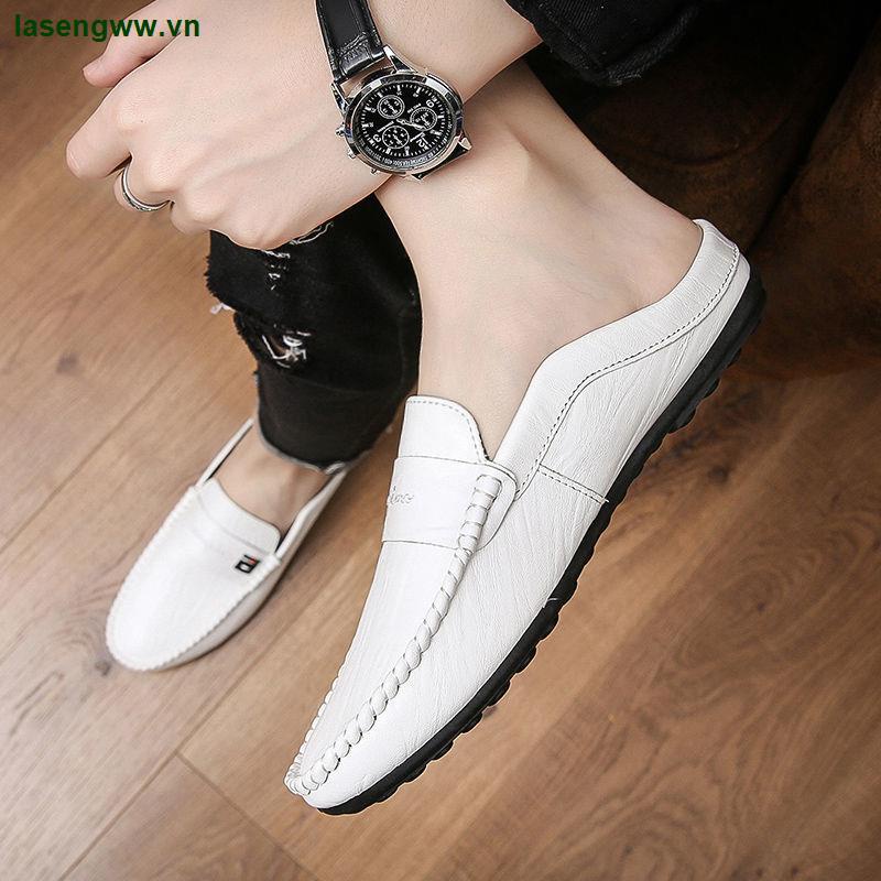Giày Lười Không Gót Thoáng Khí Thời Trang Mùa Hè Năm 2021 Cho Nam