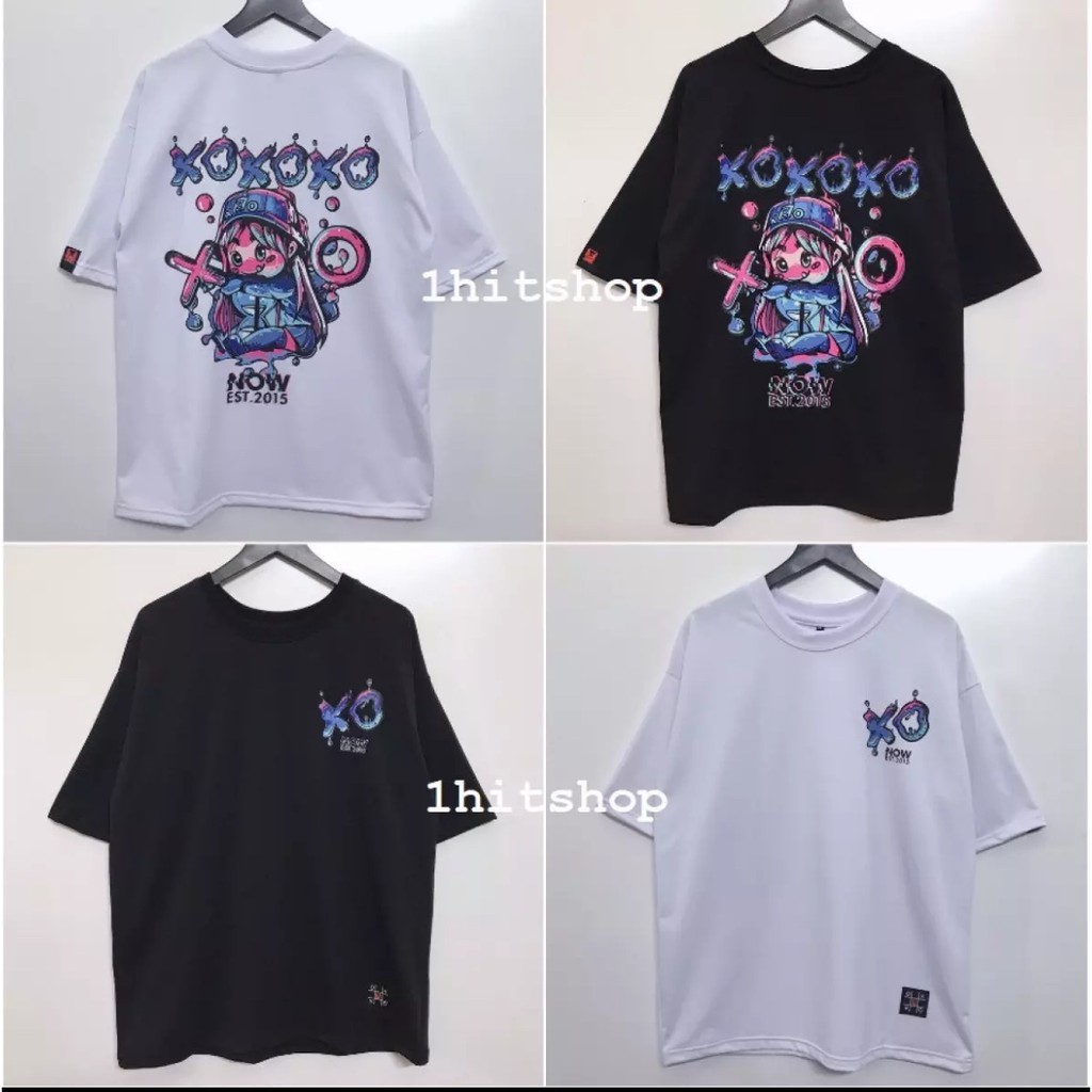 Áo thun XO XO XO NỮ cực chất unisex from rộng cao cấp hot trend 1Kenz