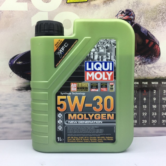 Nhớt Liqui Moly 5W30 Molygen 1L- Nhớt xe ga cao cấp