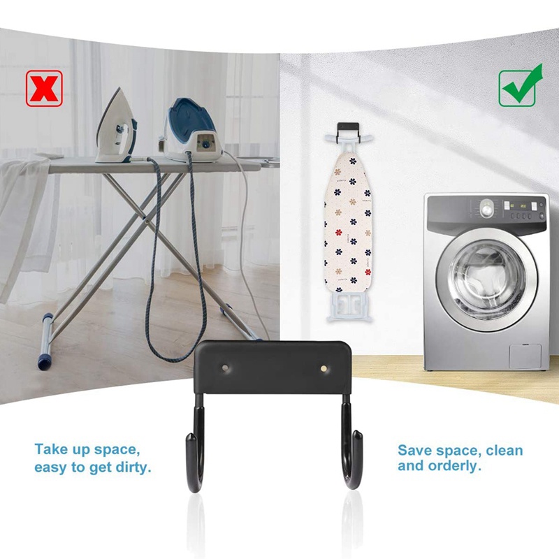 Móc treo bàn ủi , Móc bàn ủi , Bàn ủi Giá treo tường , Bàn ủi lớn &amp; nhỏ