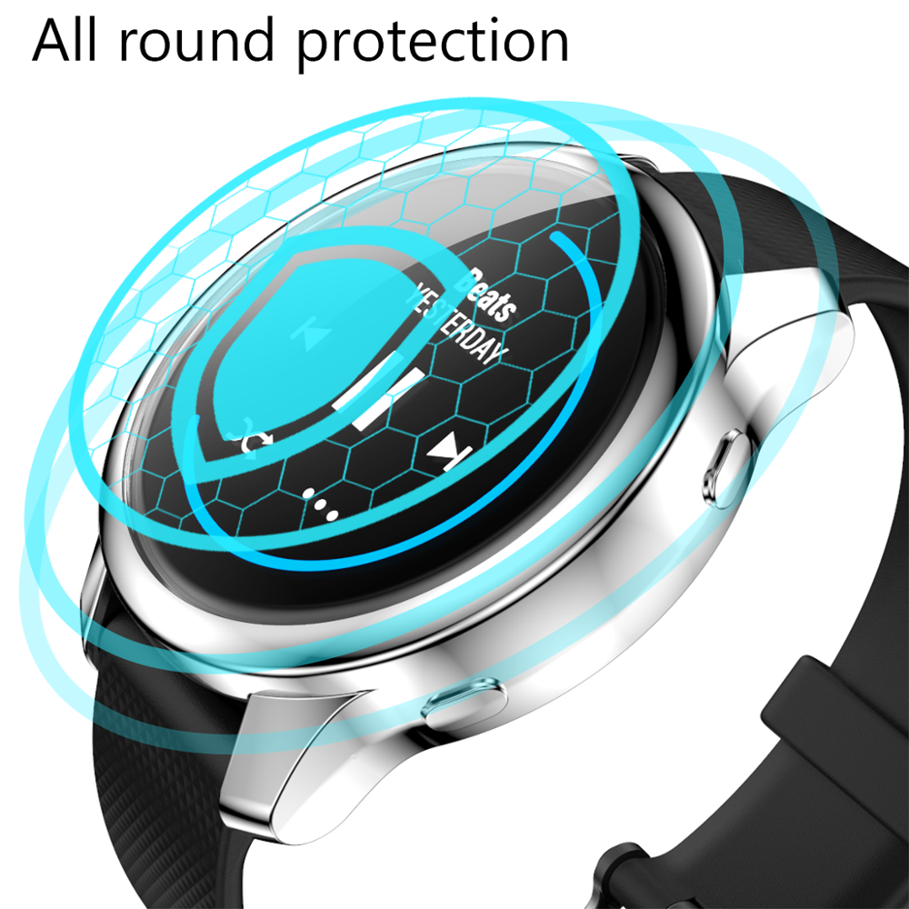 Ultra-Thin TPU Transparent Screen protective Watch Case For Garmin Venu full Protection Cover frame Shock-resistant Shell