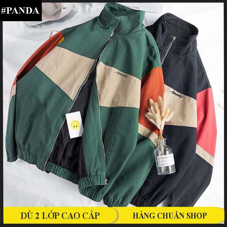 Áo khoác kaki form rộng thêu chữ, kèm hình thật mẫu mặc- KA26 - MUA NGAY