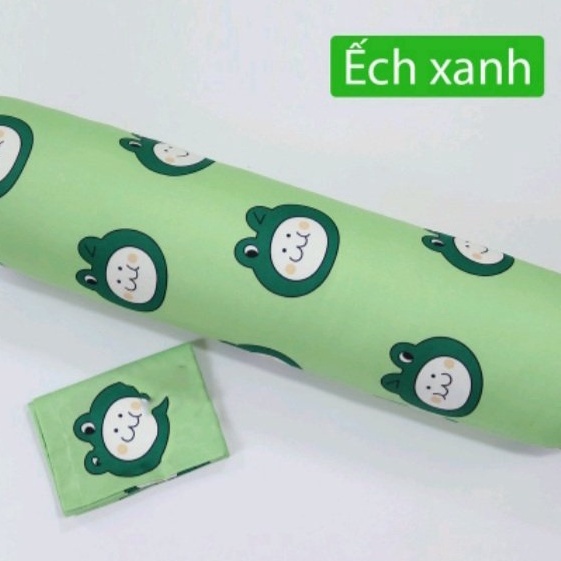 Vỏ gối ôm dây kéo, áo gối ôm cotton 3D 35x110cm thoáng mát mềm mịn