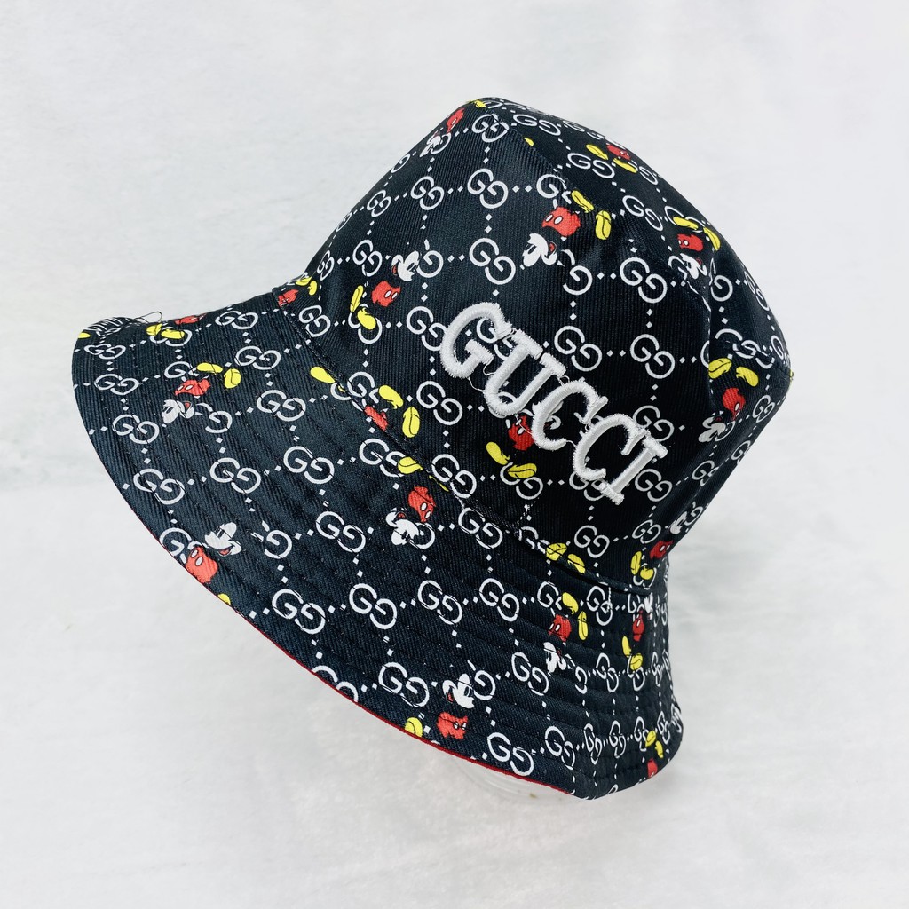 Nón bucket mickey hai mặt, phom chuẩn, cực chất