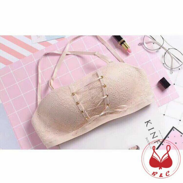 ÁO LÓT CHỐNG TỤT QUẢ NGANG 3058 DÂY RÚT HÀNG LOẠI 1 BC_CHIC LINGERIE