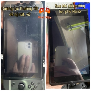 Miếng dán phủ Nano dành cho Nintendo Switch lite,V1,V2,Oled.