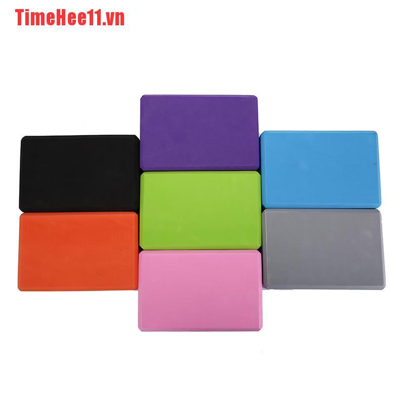 【TimeHee11】yoga block exercise fitness sport props foam brick stretching aid