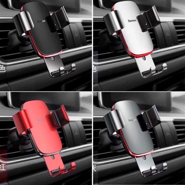 Giá Đỡ Điện Thoại Trên Xe Hơi Baseus Metal Age Gravity Car Mount | BigBuy360 - bigbuy360.vn