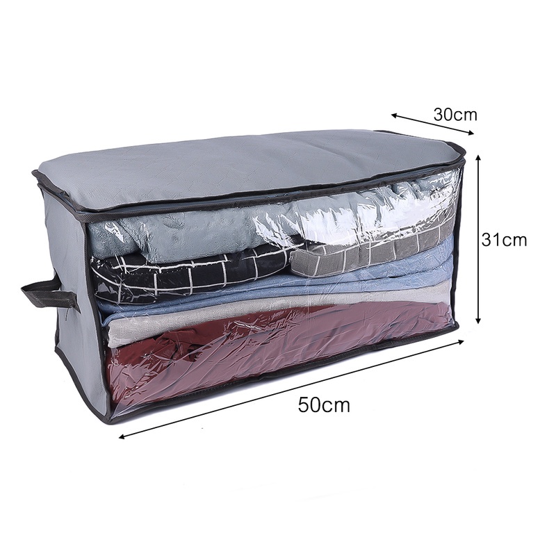 Túi Vải Không Dệt Chống Thấm Nước Sức Chứa Lớn Đựng Đồ Tiện Dụng