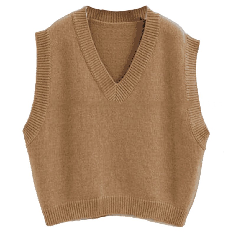 Chân váy da màu nâu cạp cao dáng chữ A style MORAN công sở Hàn Quốc năng động
